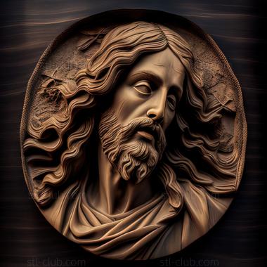 3D model st jesus (STL)